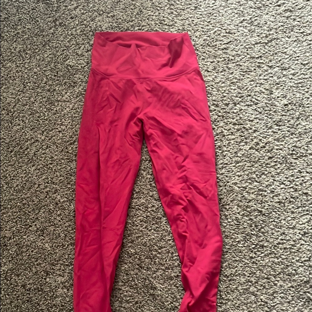Red Echt Butt Scrunch Leggings
